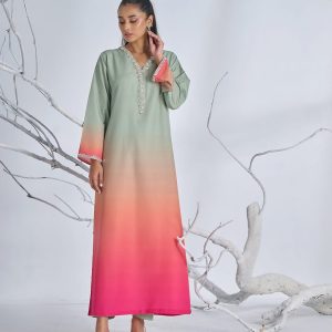 Ombre Caftan 3Pcs