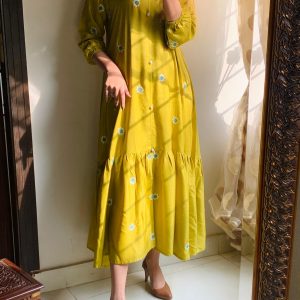 Lenin Maxi Embroidered