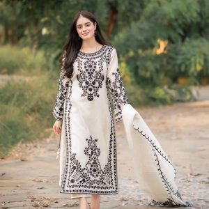 3 Piece Organza Suit